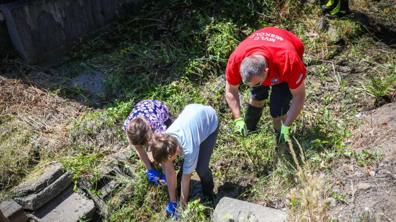 Az alpolgármester, az önkormányzati képviselő és lelkes önkéntesek közreműködésével megtisztították a medret. Az eseményről készült fotók is tanúskodnak a közös erőfeszítésekről.