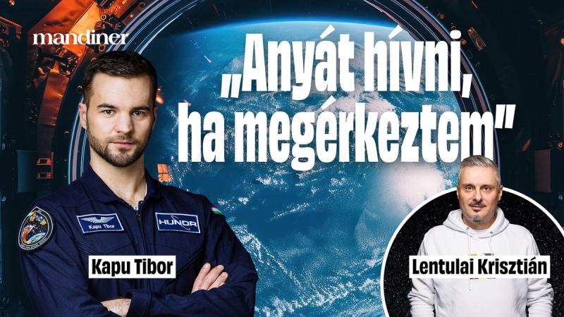 Houston, minden a legnagyobb rendben! - Hamarosan egy különleges interjúval jelentkezünk a Mandineren, ahol Kapu Tiborral beszélgetünk. Ne hagyd ki!